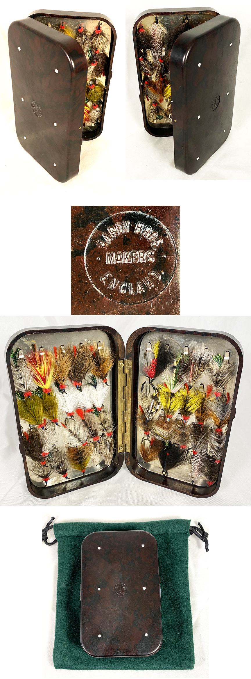 HARDY NERODA WAISTCOAT DRY FLY BOX – Vintage Fishing Tackle