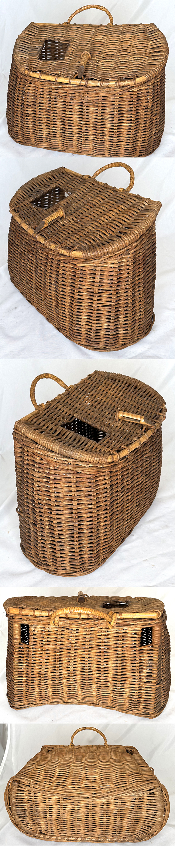 1940'S ASIAN WICKER FISHING CREEL EX.CONDITION!