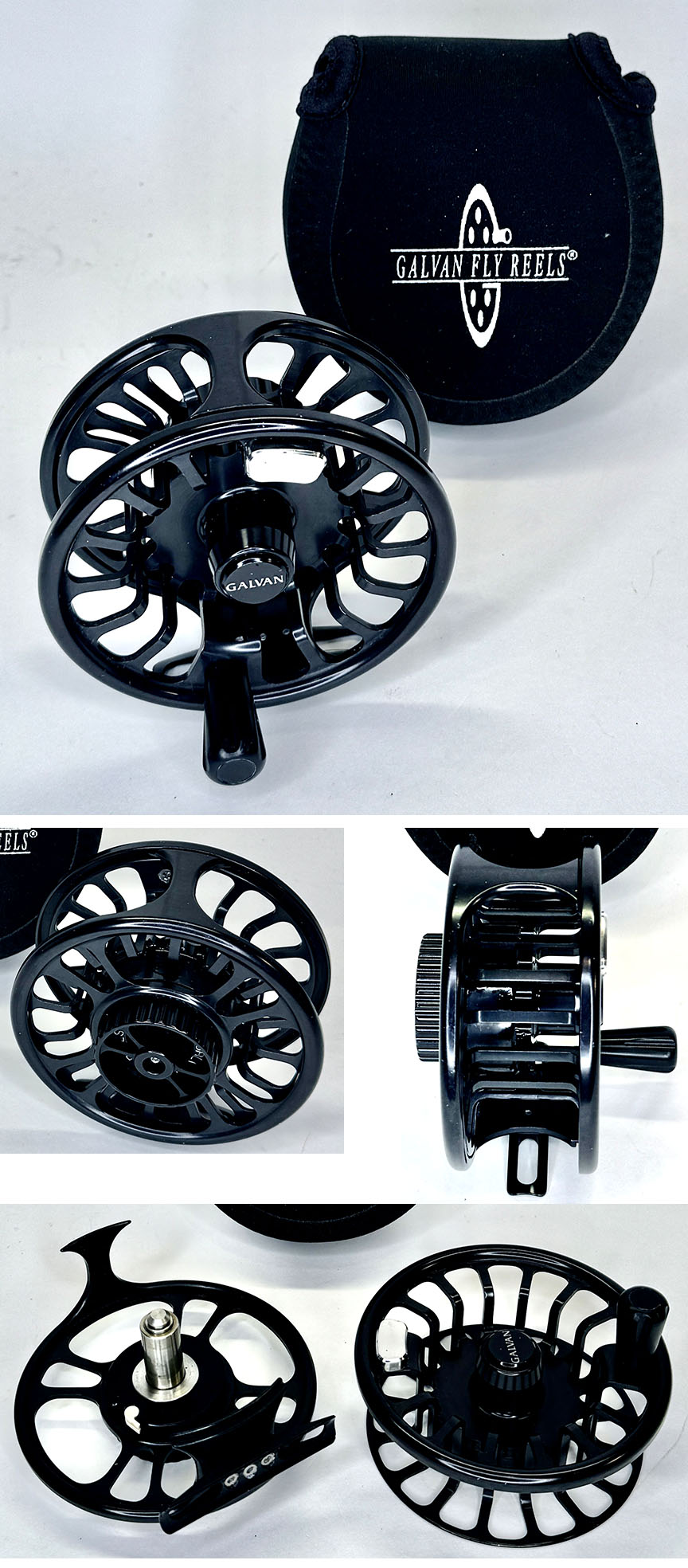 GALVAN FLY REEL TORQUE SERIES T-8 W/NEOPRENE POUCH