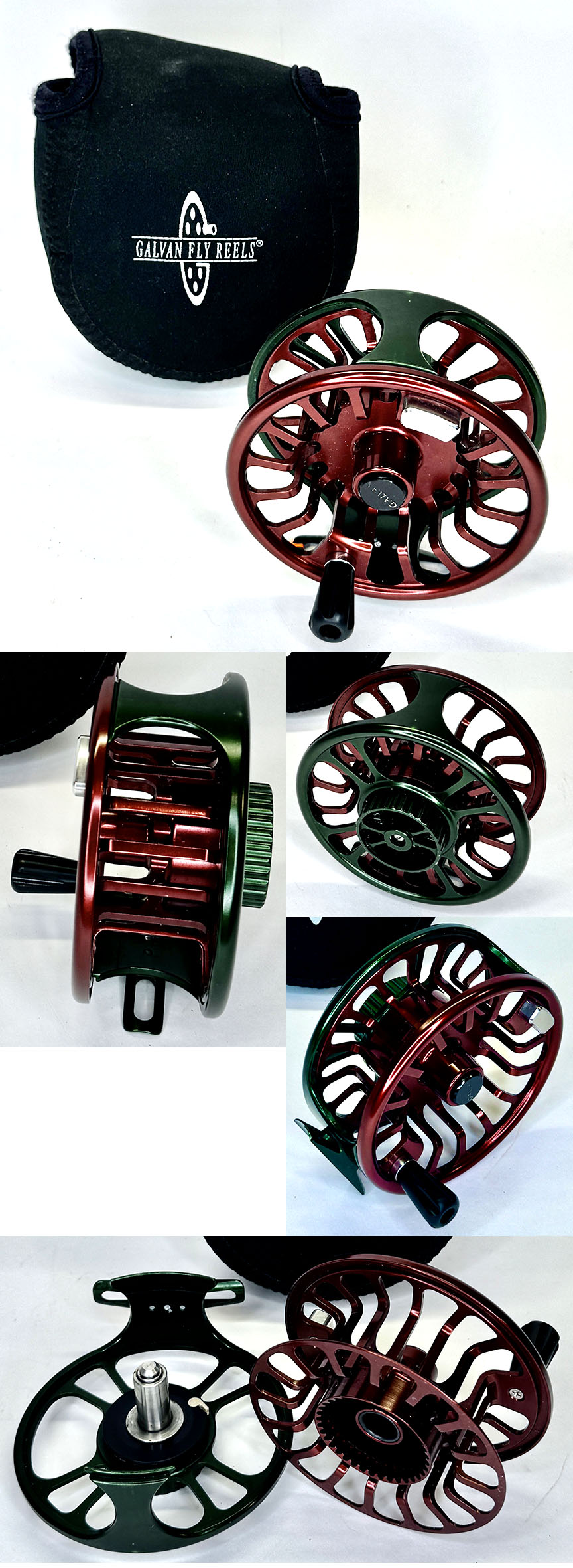 GALVAN FLY REEL TORQUE SERIES T-10 W/NEOPRENE POUCH